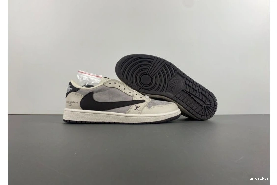 Rep EP LOW TRAVIS  SCOTT SP JORDAN 1  LX1988-100 OG LX1988-100 RETRO 0406
